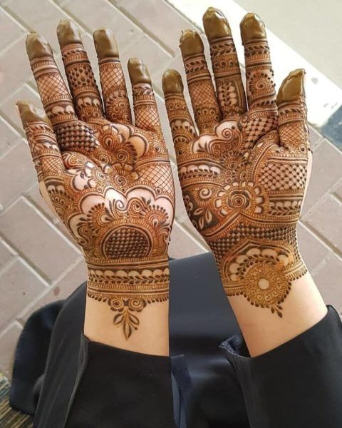 Half Hand Mehndi Design Simple Gallery