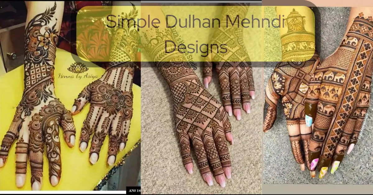 Wedding Dulhan Mehndi Design