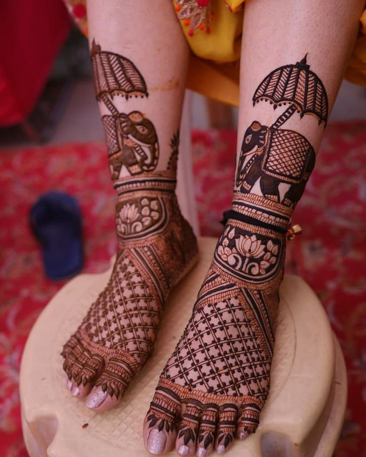 Half Hand Mehndi Design Simple Gallery