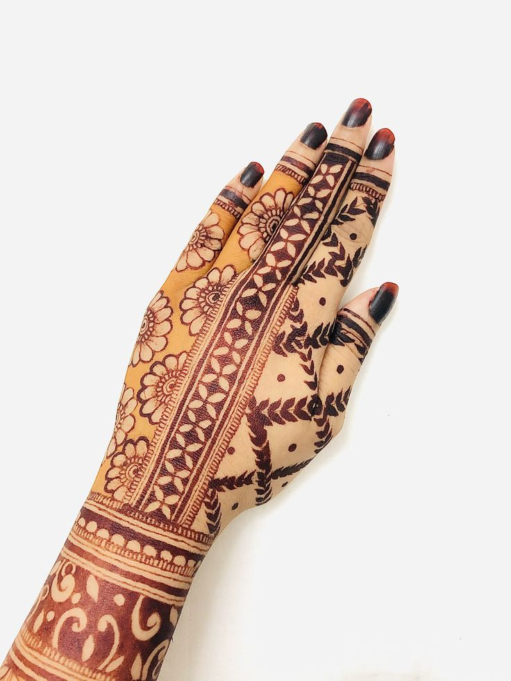 Engagement Mehndi Design