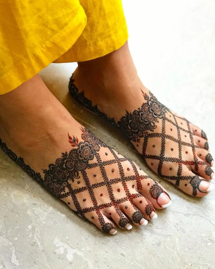 Engagement Mehndi Design