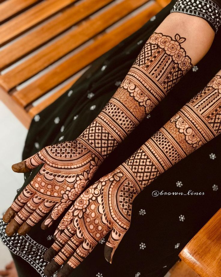 Engagement Mehndi Design